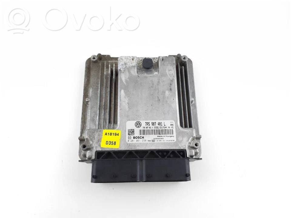 Porsche Cayenne (92A) Engine control unit/module 