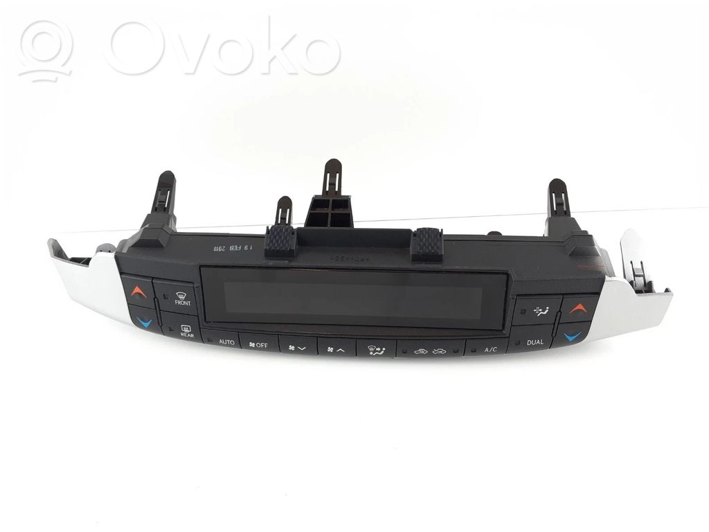 Lexus CT 200H Climate control unit 