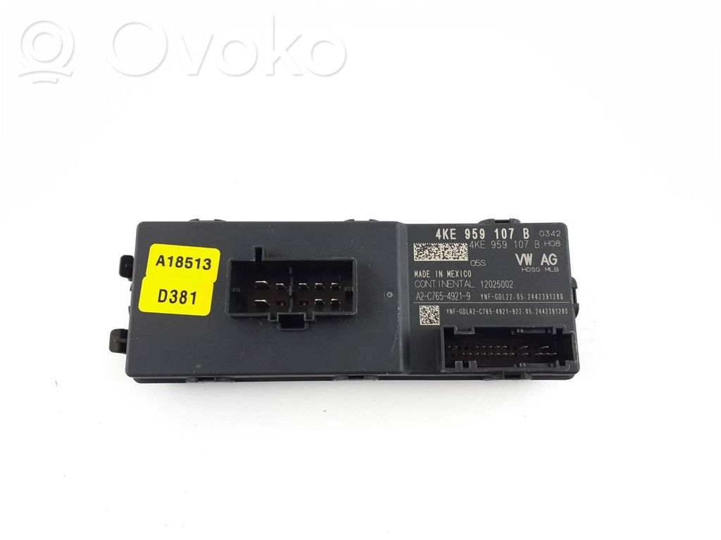 Audi Q8 Tailgate/trunk control unit/module 