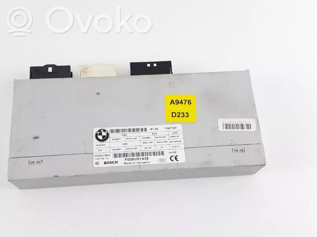 BMW 3 F30 F35 F31 Tailgate/trunk control unit/module 