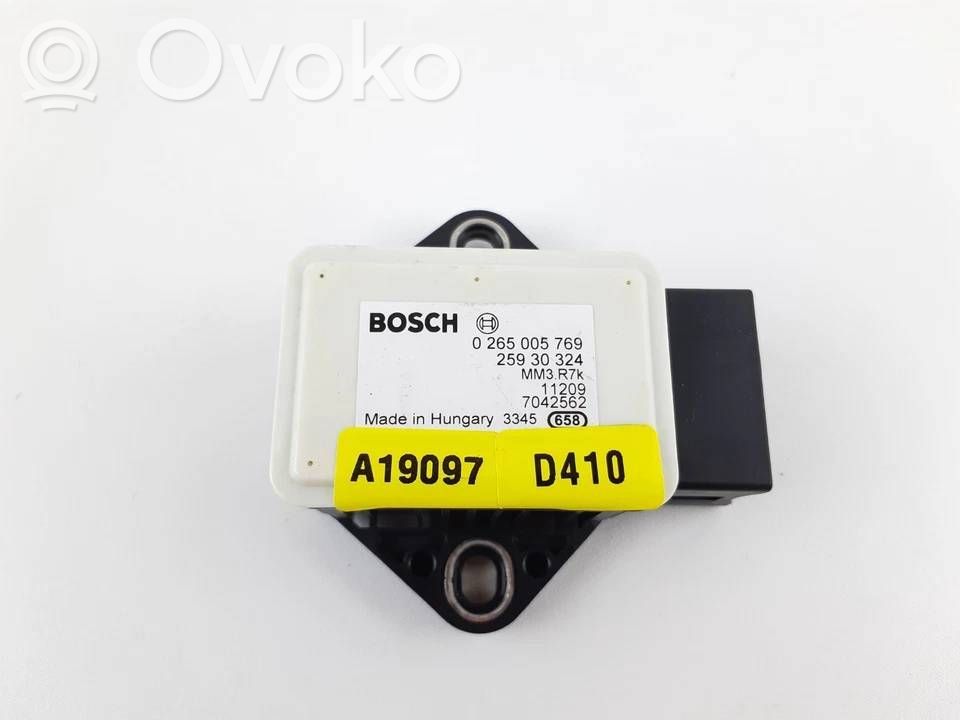 Chevrolet Corvette ESP acceleration yaw rate sensor 