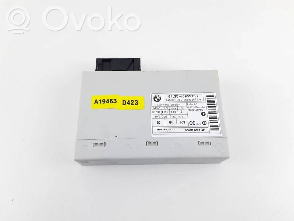BMW 3 E90 E91 Keyless go vadības bloks 