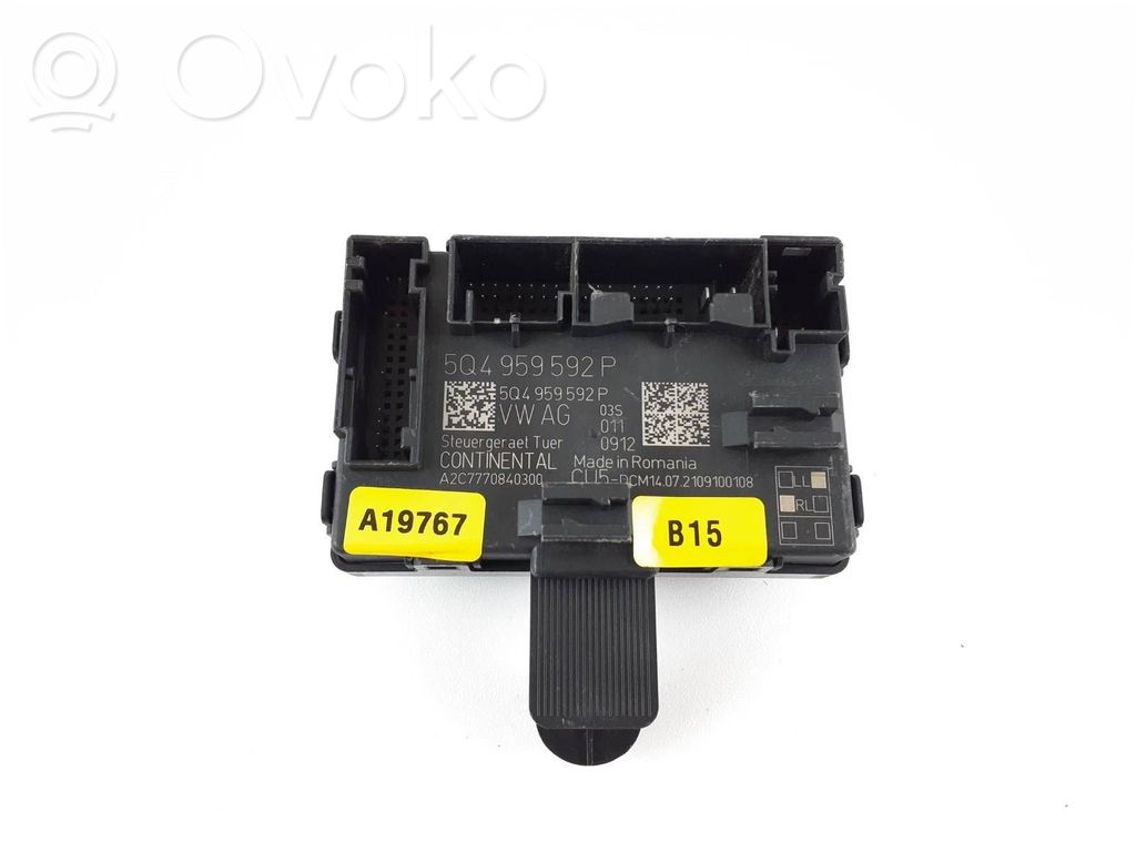 Audi A1 Door control unit/module 