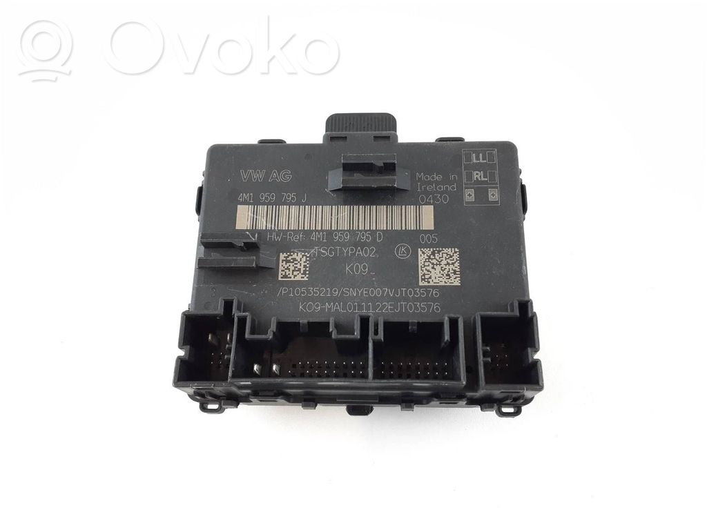 Audi A6 S6 C8 4K Door control unit/module 