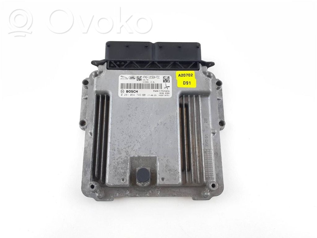 Jaguar XF X260 Engine control unit/module 