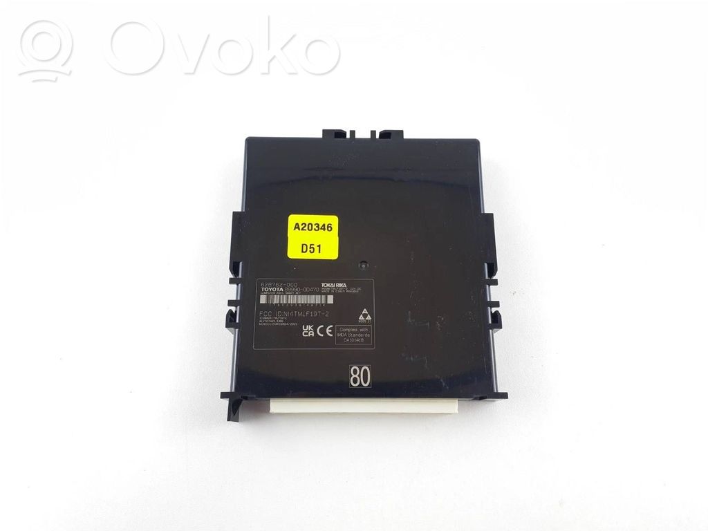 Moduł / Sterownik systemu uruchamiania bezkluczykowego   899900D470,62B762000