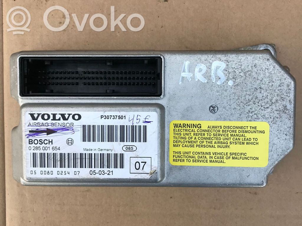 Airbag control unit/module   30737501
