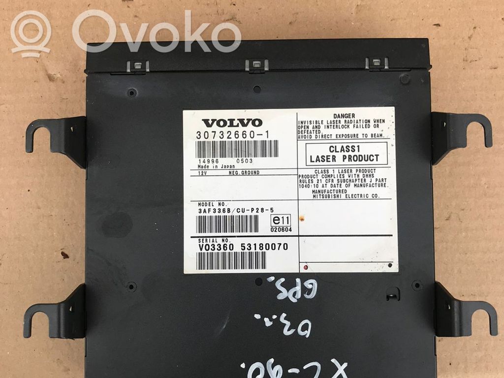 Navigation unit CD/DVD player   30732660