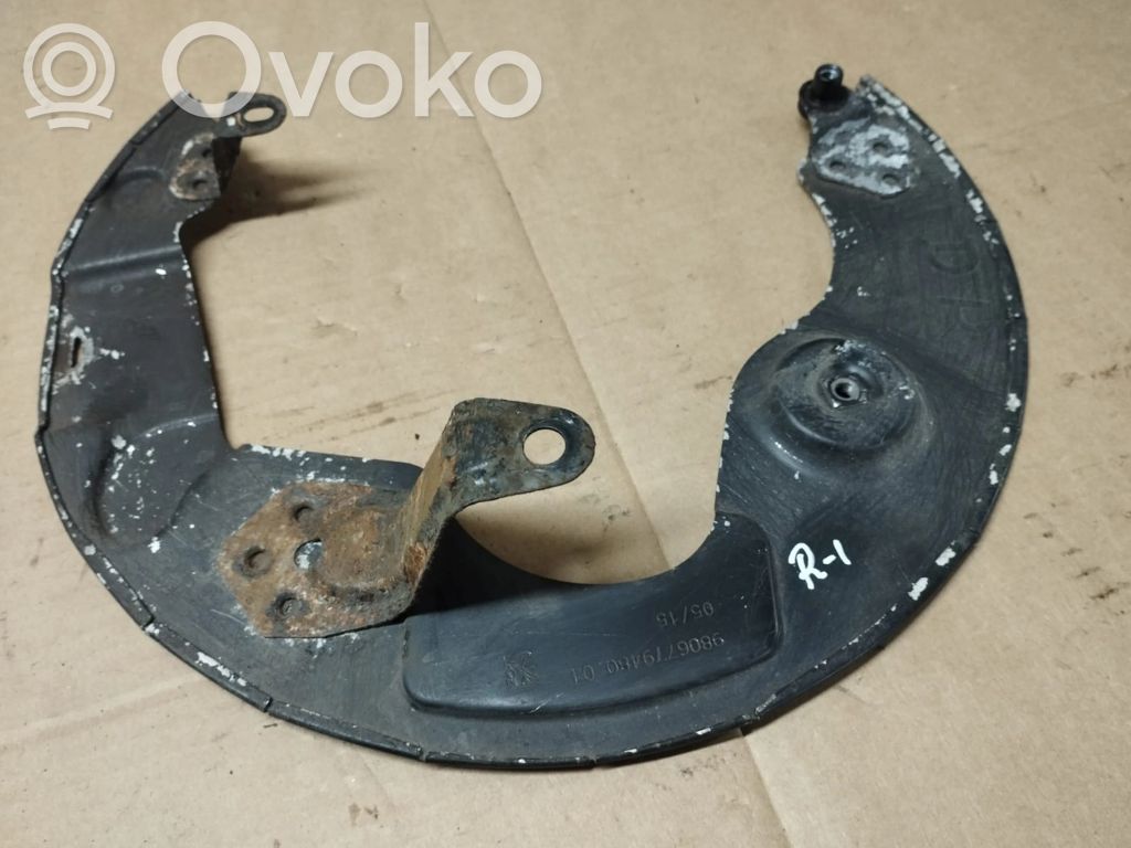 Peugeot 308 Priekinė stabdžių disko apsauga 