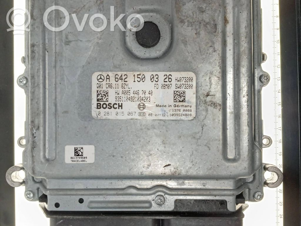 Mercedes-Benz C AMG W204 Sterownik / Moduł ECU 