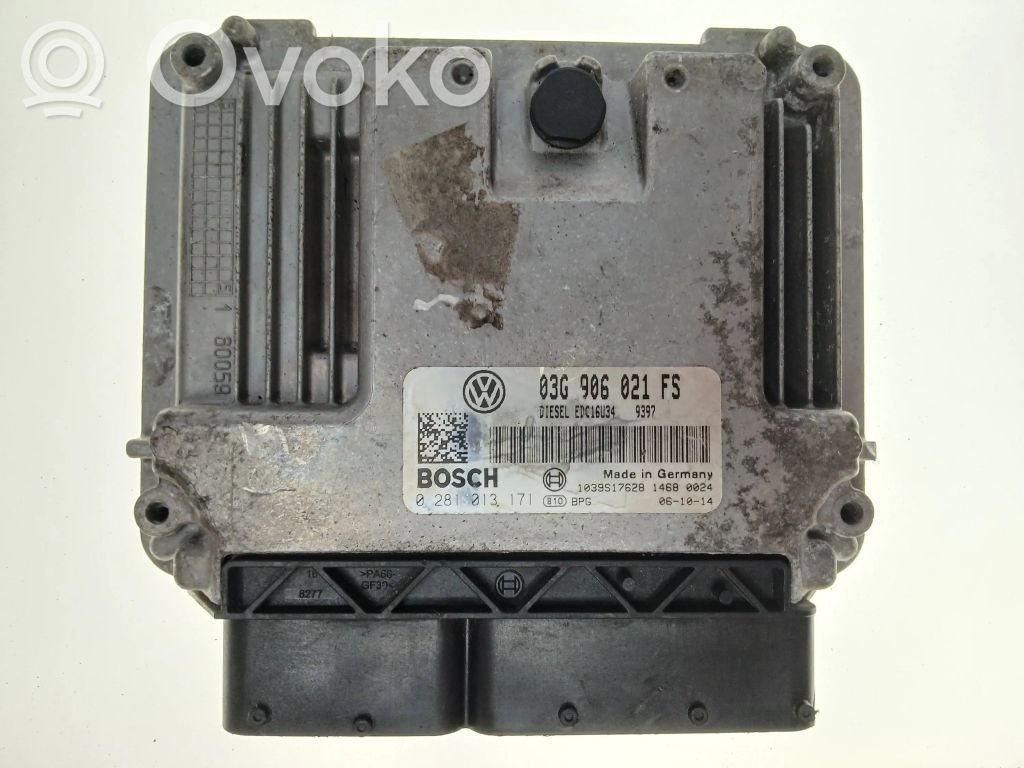 Volkswagen Eos Engine control unit/module 