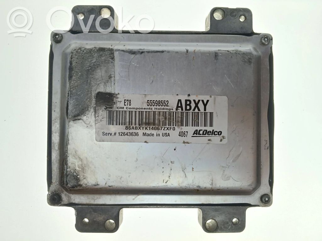 Opel Corsa D Engine control unit/module 