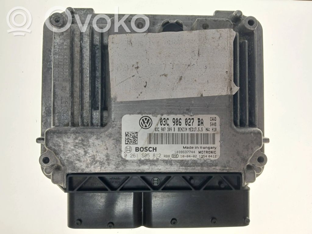 Volkswagen Golf VI Engine control unit/module 
