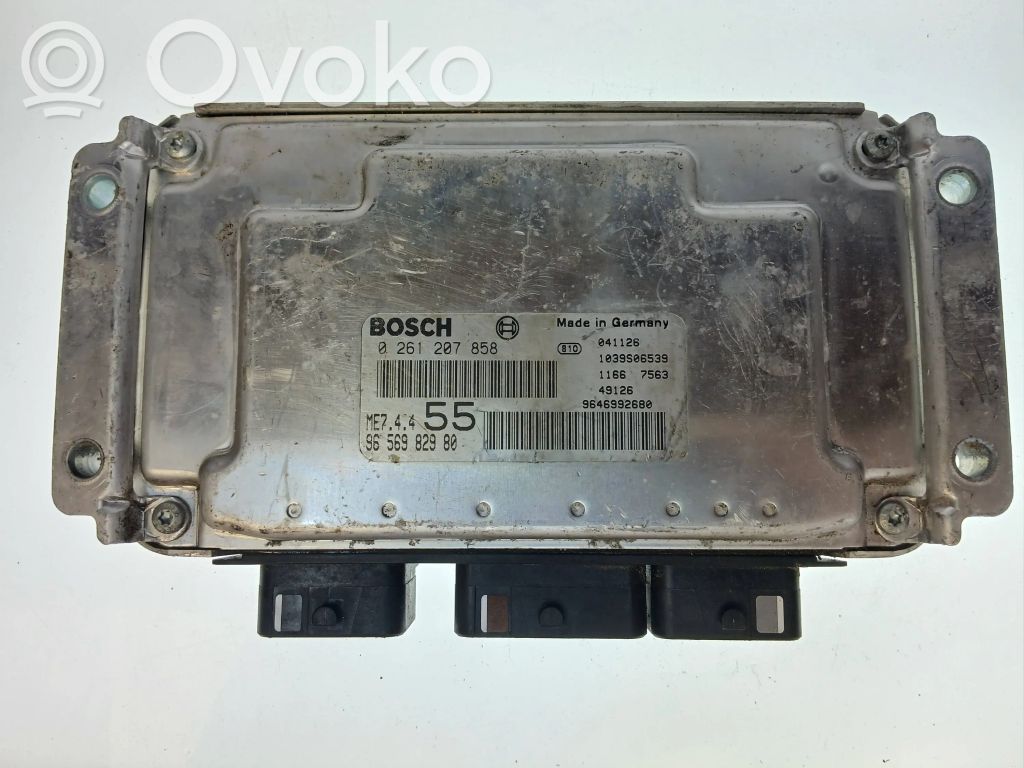 Peugeot 207 Engine control unit/module 