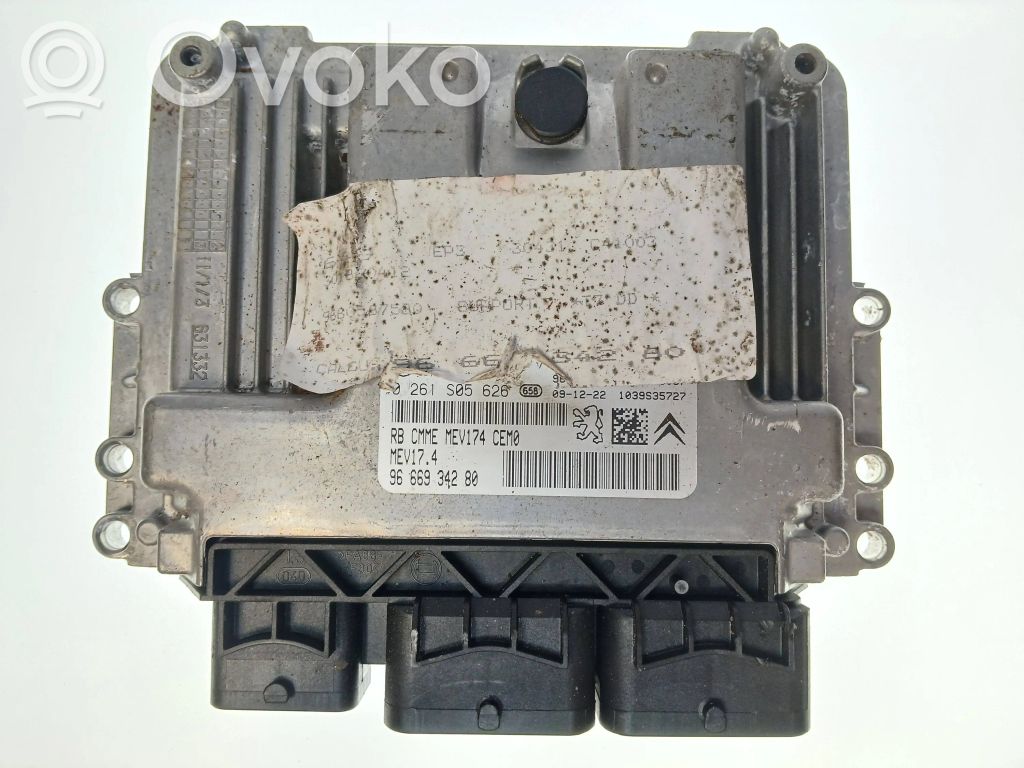 Citroen C4 II Engine control unit/module 