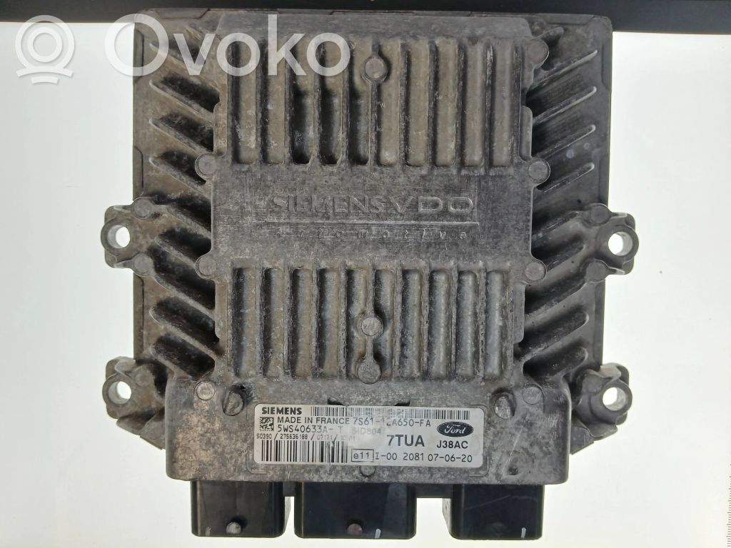 Ford Fusion Engine control unit/module 