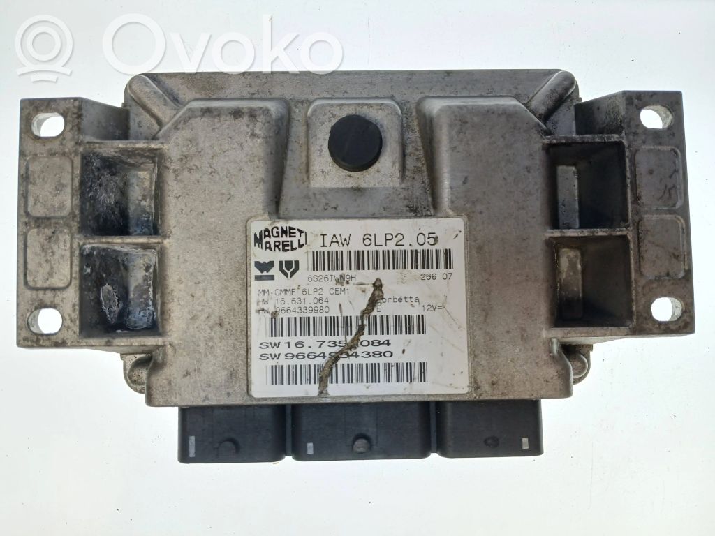 Peugeot 207 Engine control unit/module 