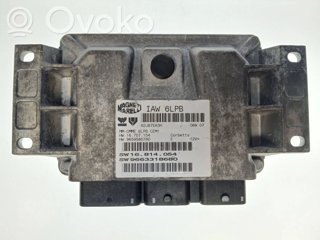 Peugeot 307 CC Engine control unit/module 