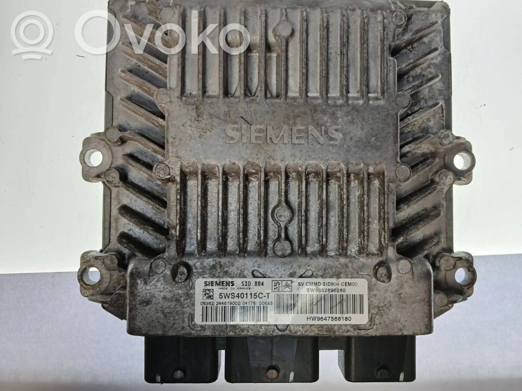 Citroen C2 Engine control unit/module 