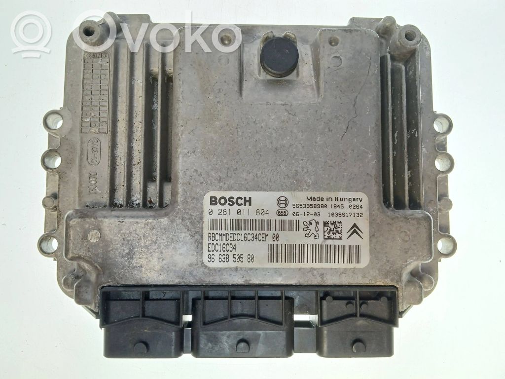 Citroen C3 Engine control unit/module 