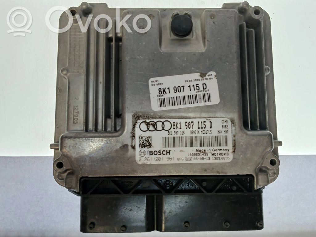 Audi A4 S4 B8 8K Engine control unit/module 