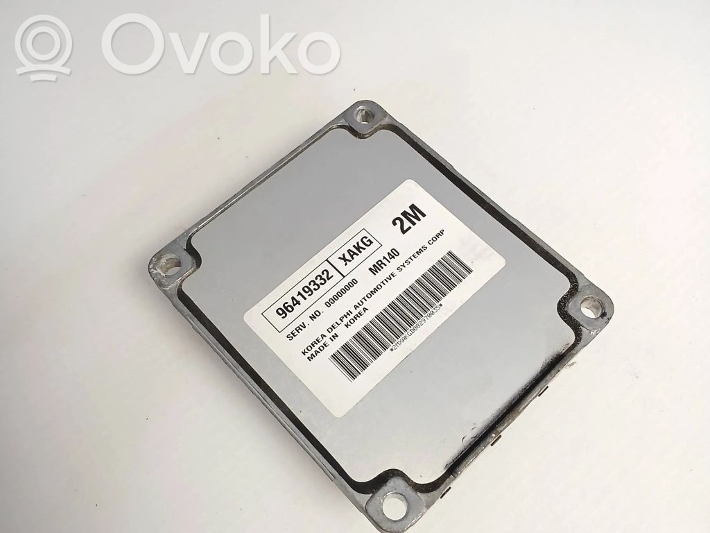 Chevrolet Lacetti Engine control unit/module 