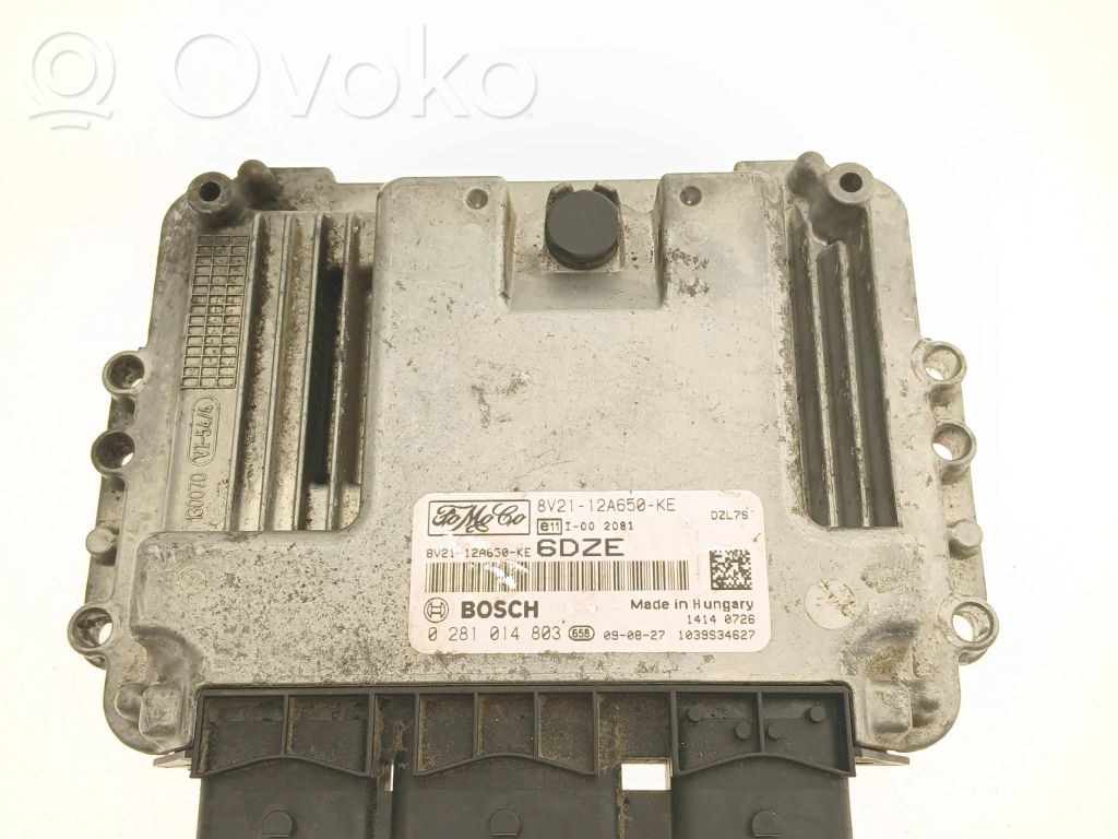 Ford Fiesta Engine control unit/module 