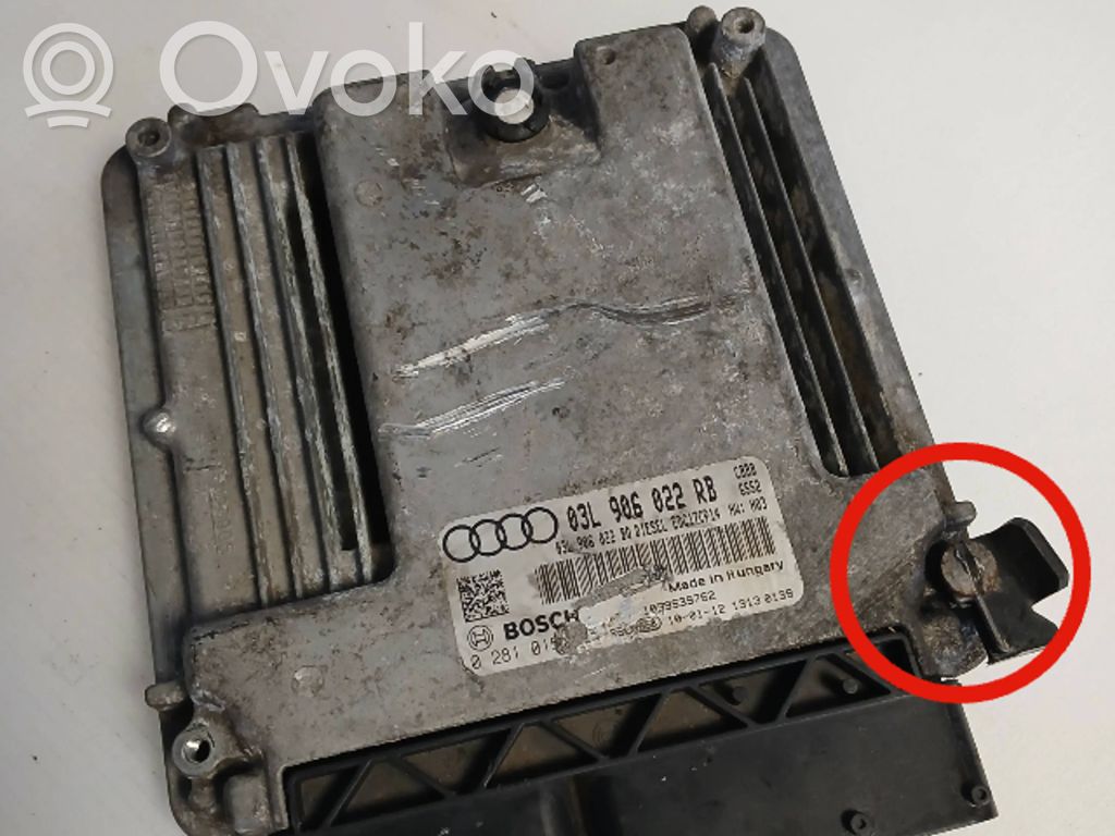 Audi A3 S3 8P Engine control unit/module 