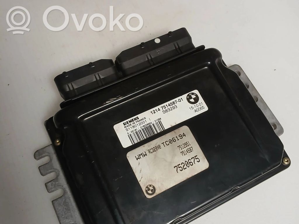 Mini One - Cooper R50 - 53 Engine control unit/module 