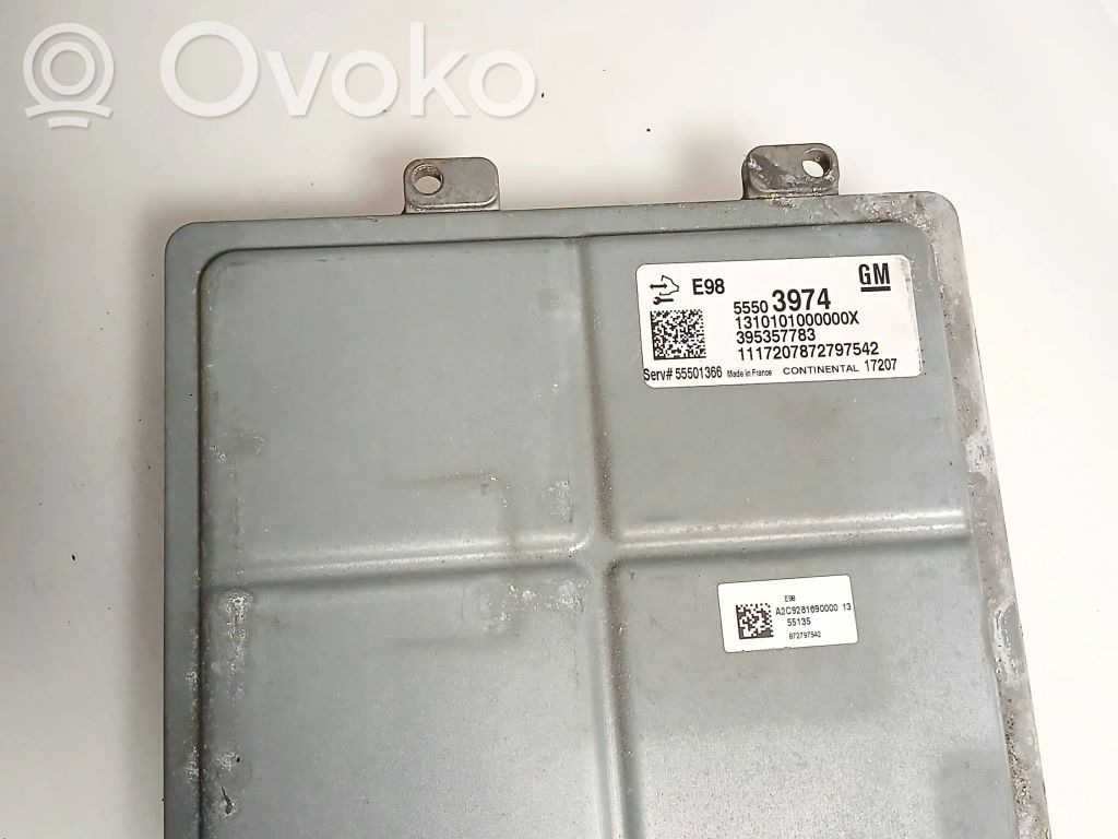 Opel Astra K Engine control unit/module 