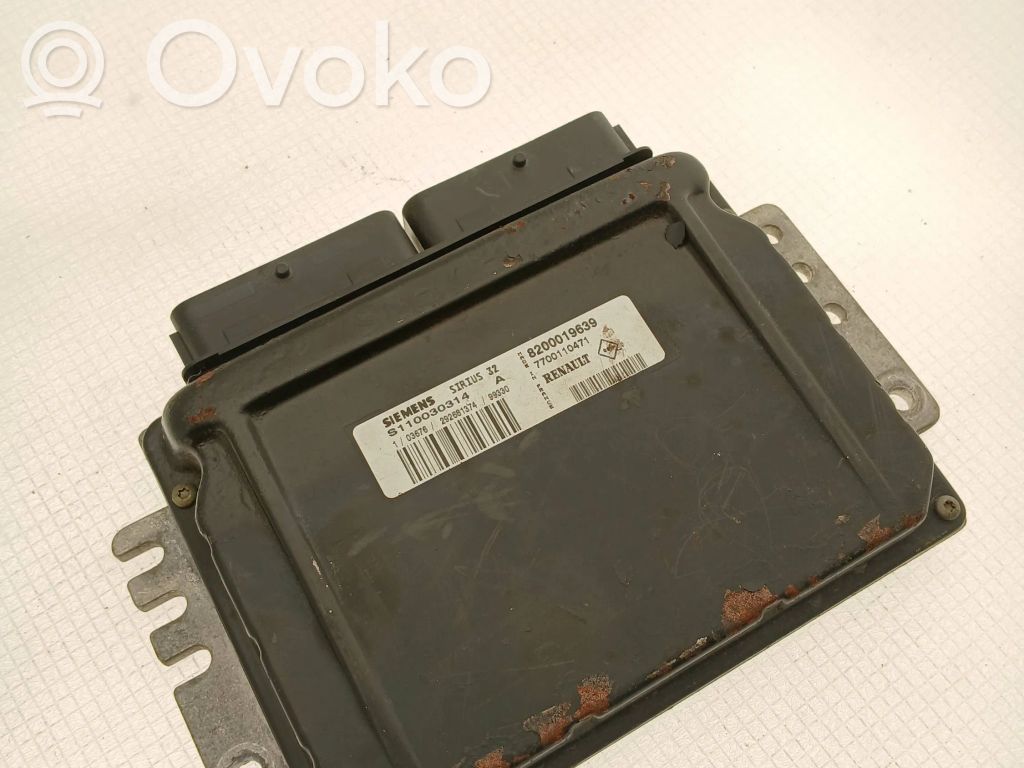 Renault Clio II Engine control unit/module 