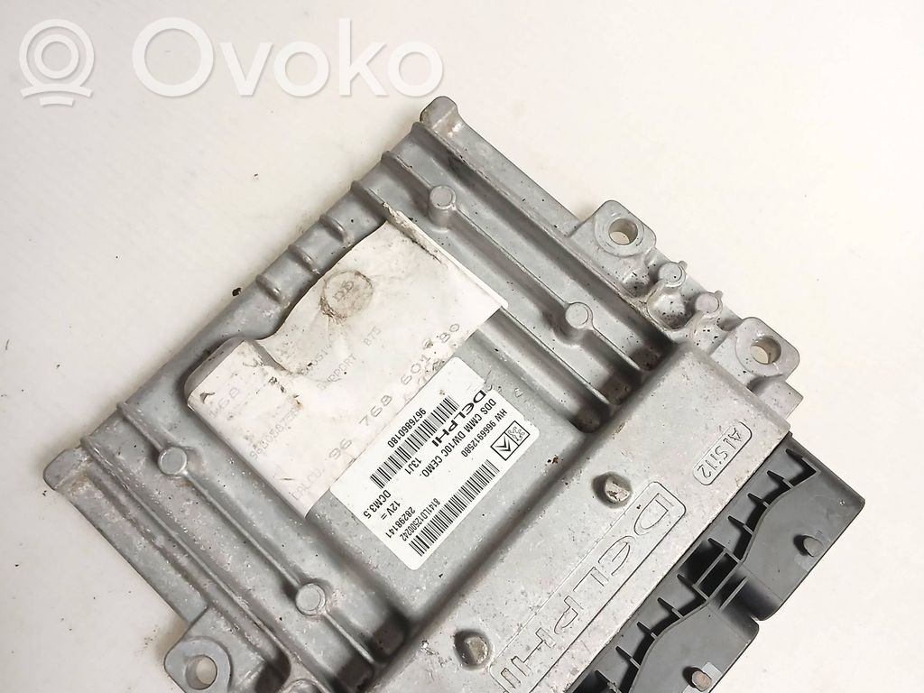 Engine control unit/module   9676860180,9666912580,28298141