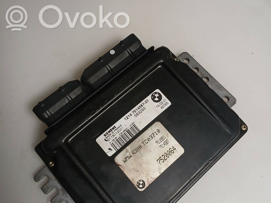 Mini One - Cooper R50 - 53 Engine control unit/module 