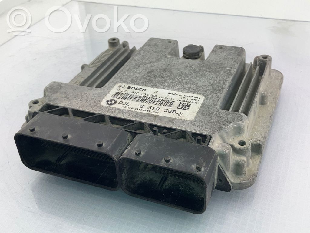 BMW 3 F30 F35 F31 Moottorin ohjainlaite/moduuli 