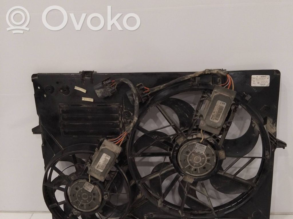 Volkswagen Touareg I Elektrisks radiatoru ventilators 