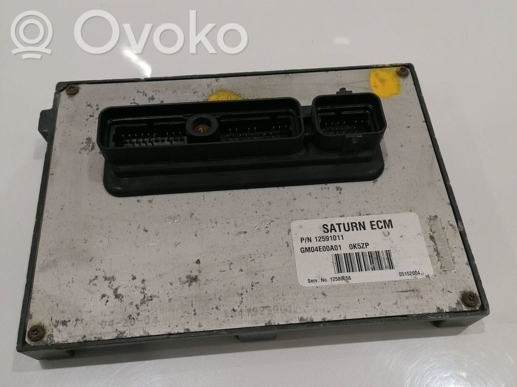 Engine control unit/module   12591011,GM04E00A01