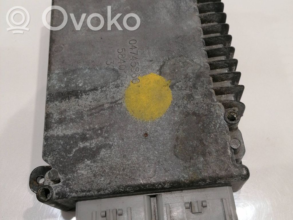 Chrysler Grand Voyager IV Engine control unit/module 