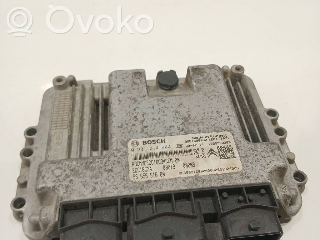 Peugeot Bipper Engine control unit/module 
