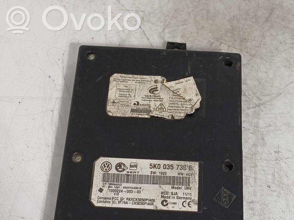 Bluetooth control unit module   5K0035730B,7669644327,100224003