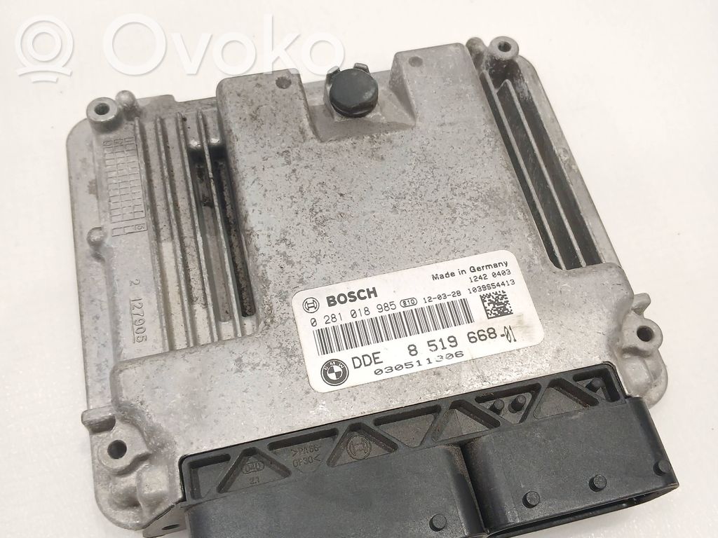 BMW 3 E90 E91 Engine control unit/module 