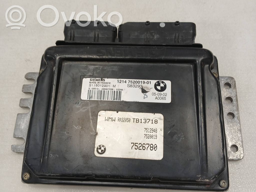 Engine control unit/module   7520019,7526780,S118012001