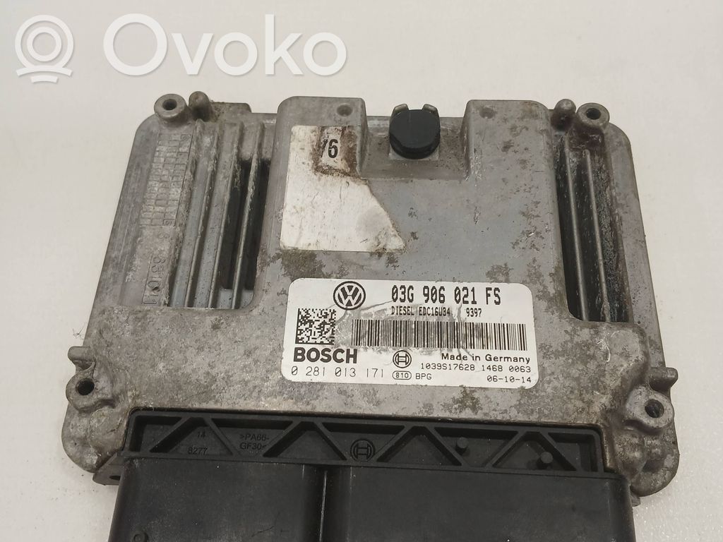 Volkswagen Eos Engine control unit/module 