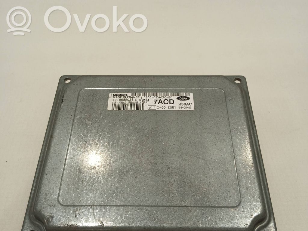 Ford Ka Engine control unit/module 