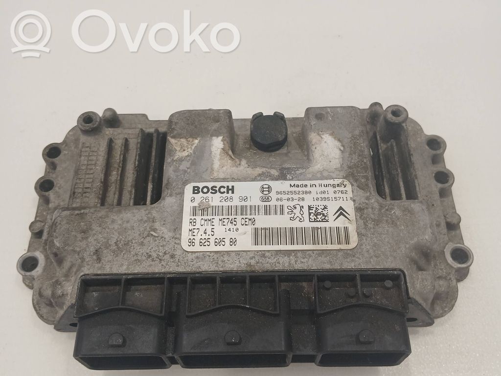 Peugeot 206 Engine control unit/module 