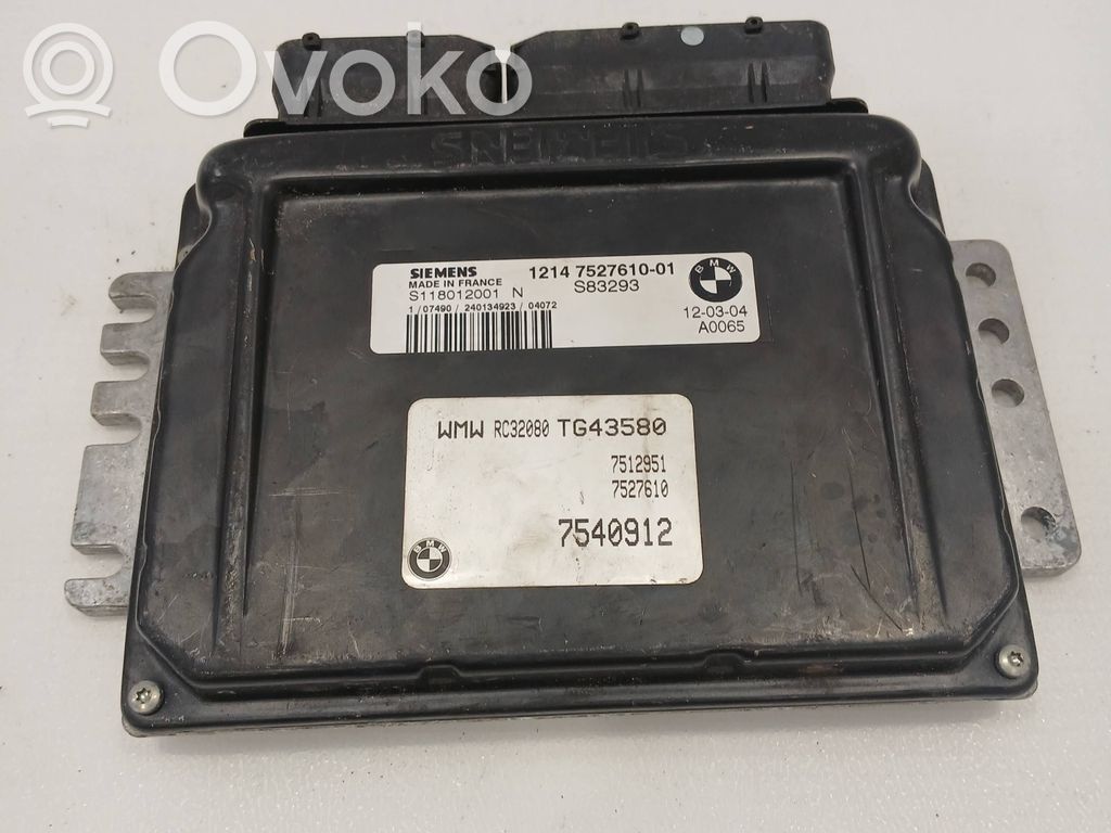 Mini One - Cooper R50 - 53 Engine control unit/module 