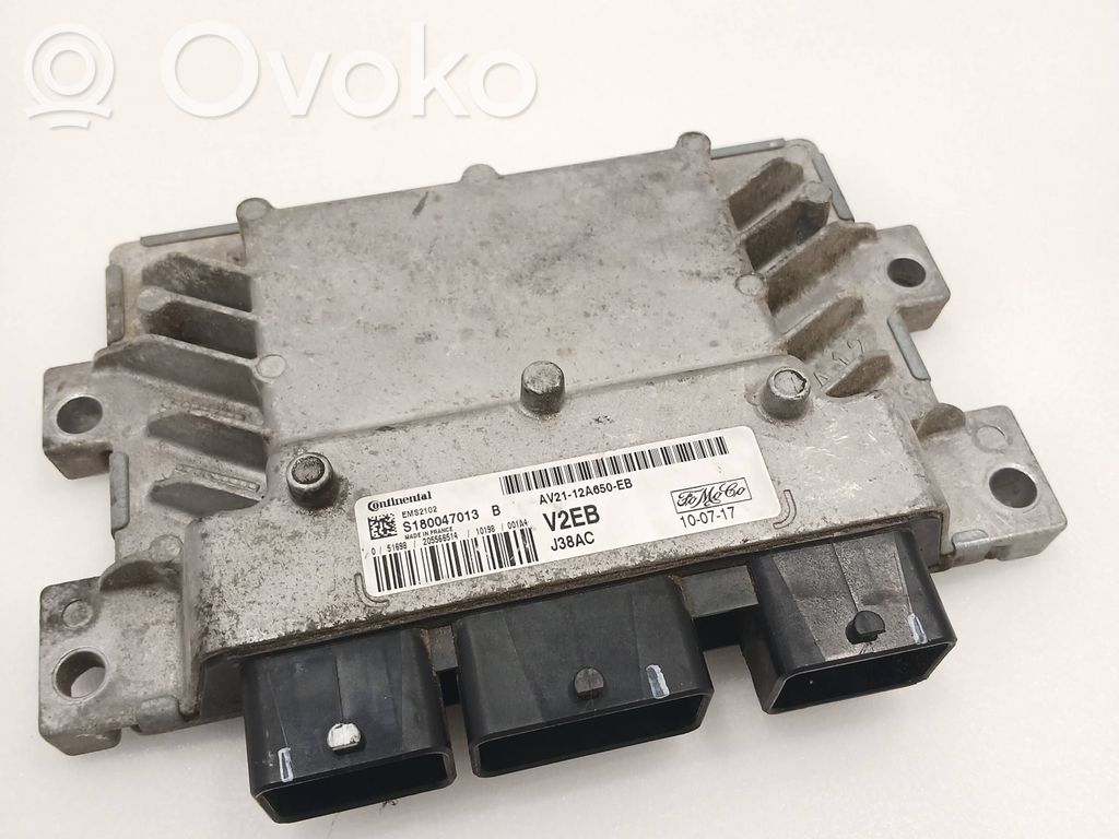 Ford Fiesta Engine control unit/module 