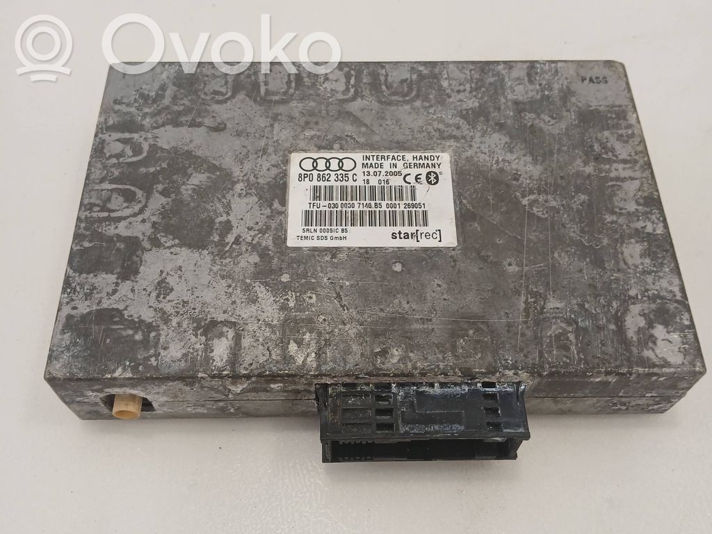 Audi A4 S4 B7 8E 8H Bluetooth modulis 