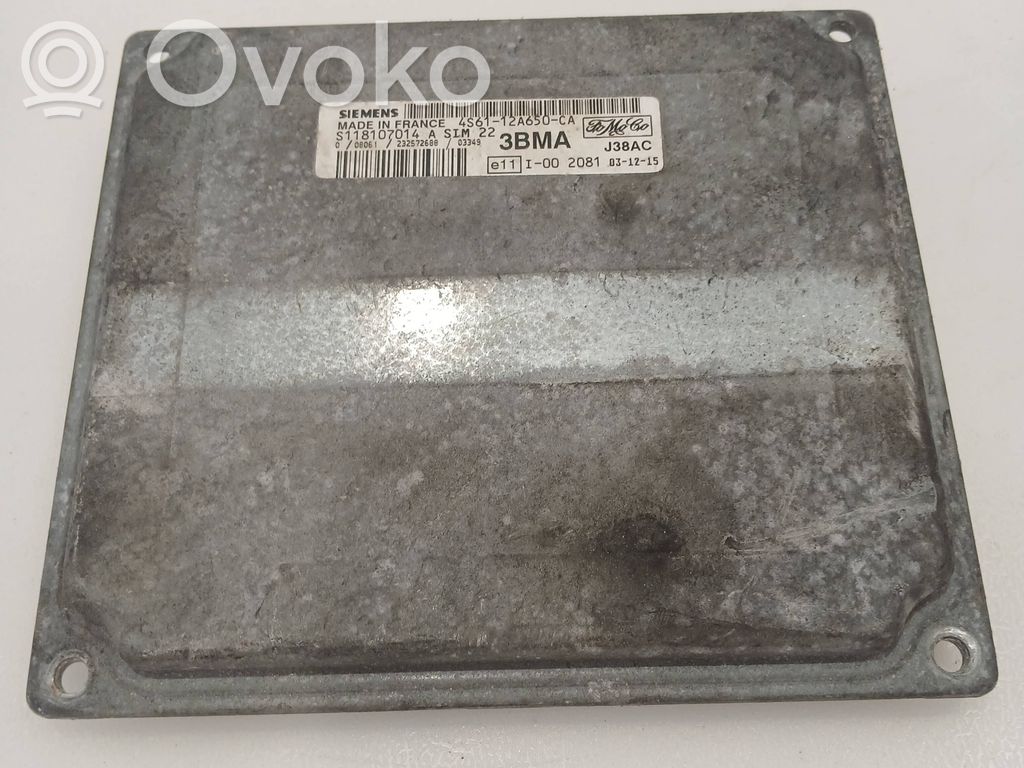 Ford Fiesta Engine control unit/module 