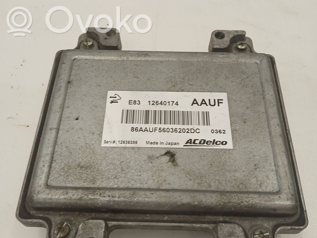 Opel Meriva B Engine control unit/module 