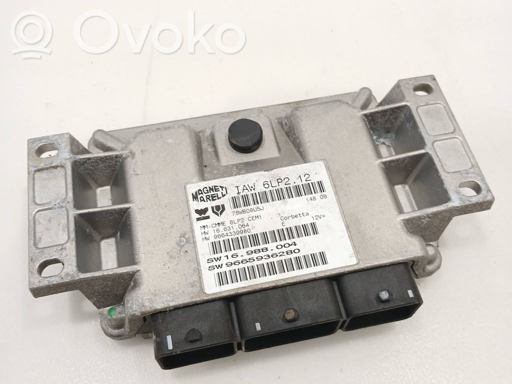 Citroen C4 I Engine control unit/module 